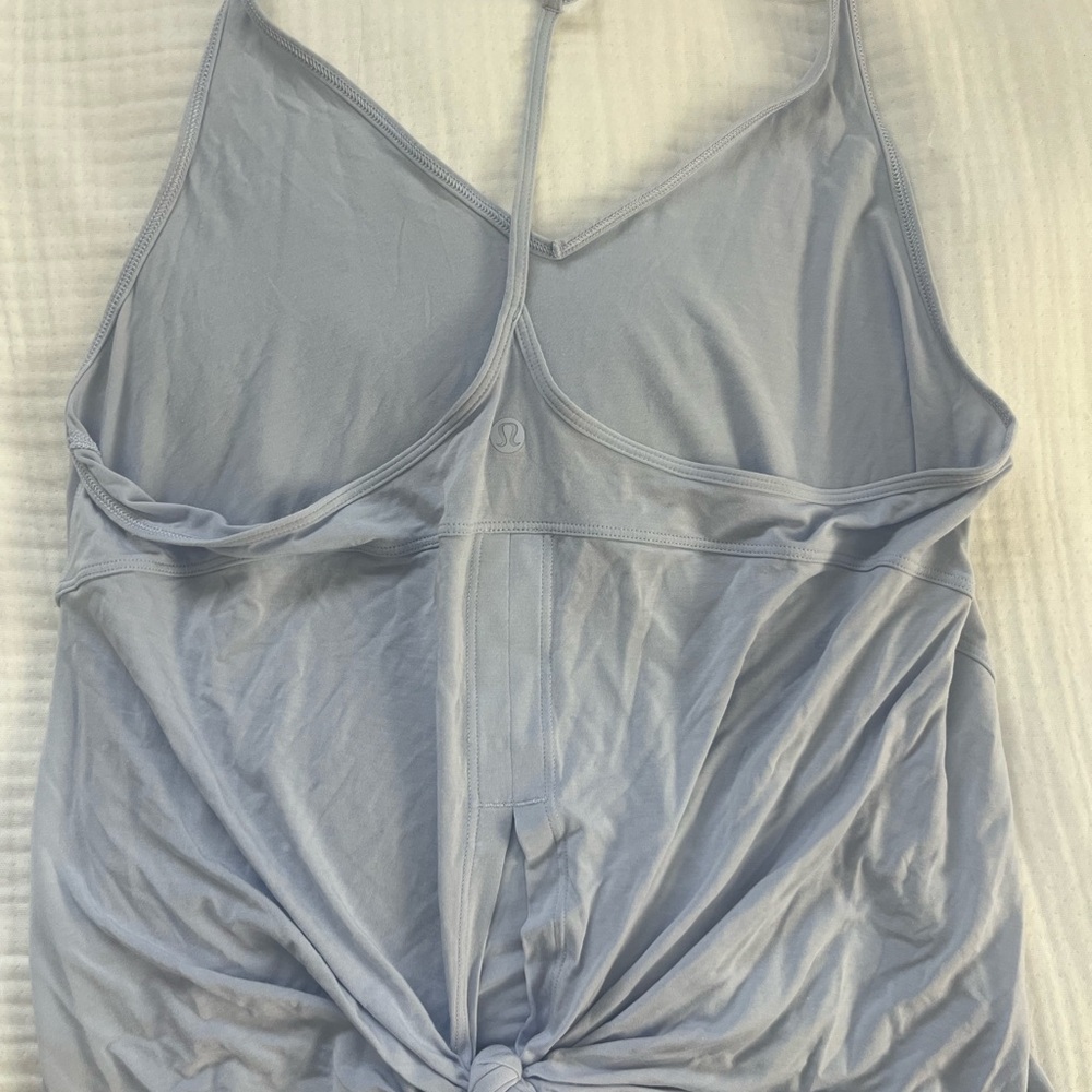 lululemon athletica Light Blue Tank Top
